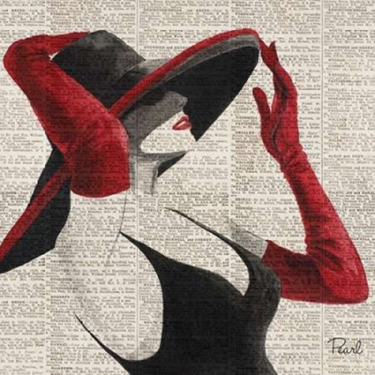 Women of Style Square I Poster Print by Llc Urban Pearl Collection - Item # VARPDX9869B